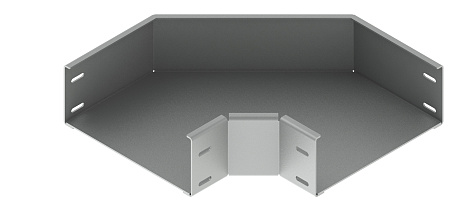 Угол горизонтальный 90° высота борта 100мм.