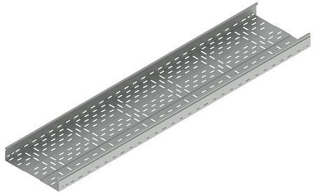 Лоток листовой перфорированный с высотой борта 70мм