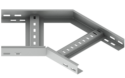 Угол горизонтальный 45° высота борта 50мм.