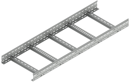 Лоток лестничный усиленный высота борта 100мм