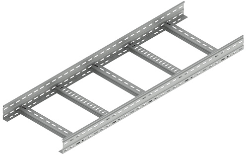 Лоток лестничный усиленный высота борта 100мм