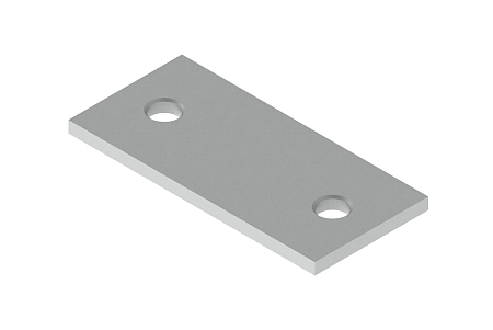 Верхняя пластина прижима трубного одинарного