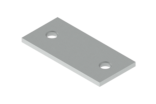 Верхняя пластина прижима трубного одинарного