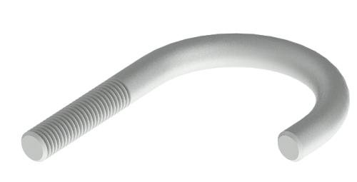 Хомут U-образный радиусный тип J