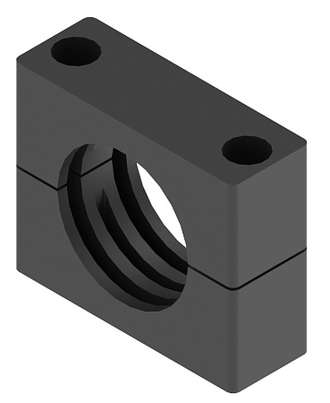 Прижим трубный одиночного крепления, 5 группа