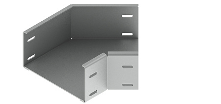 Угол горизонтальный 45° высота борта 100мм