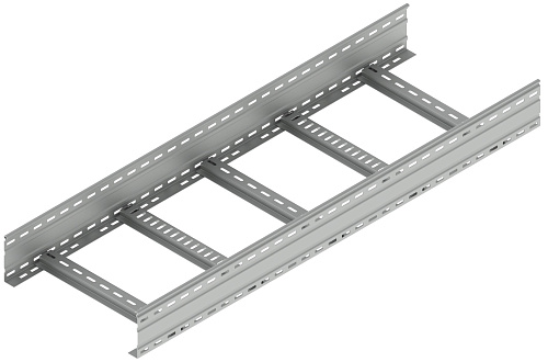 Лоток лестничный усиленный высота борта 150мм