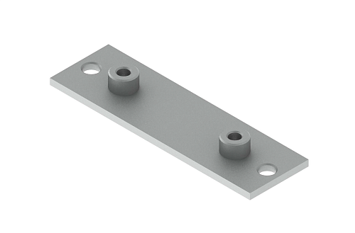 Пластина прижима трубного одинарного увеличенная