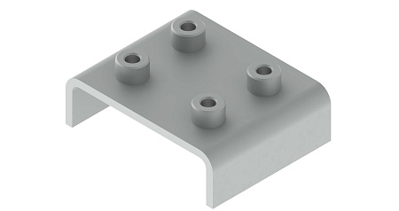 Пластина прижима трубного усиленного мостовая