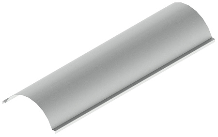 Крышка лестничного лотка снегозащитная сферическая