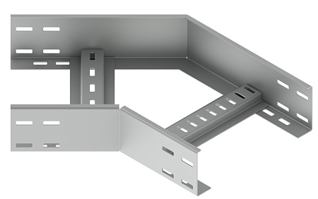 Угол горизонтальный 45° высота борта 100мм.