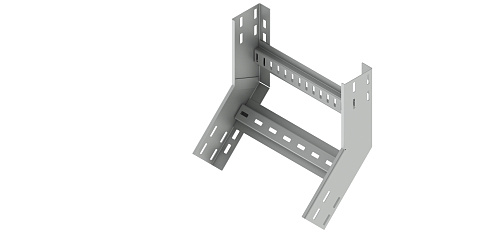 Угол вертикальный внутренний усиленный 45° высота борта 100мм.