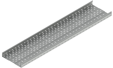 Лоток листовой перфорированный с высотой борта 60мм