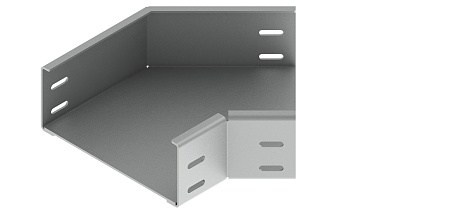 Угол горизонтальный 45° высота борта 80мм