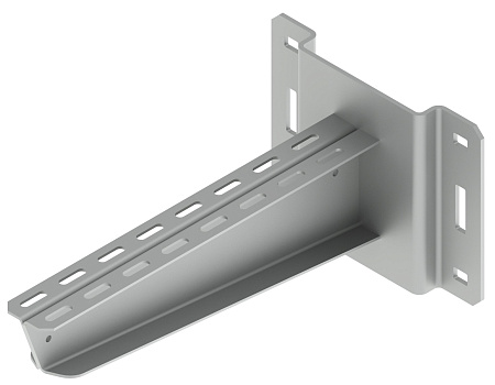 Консоль двойная для закладной стойки