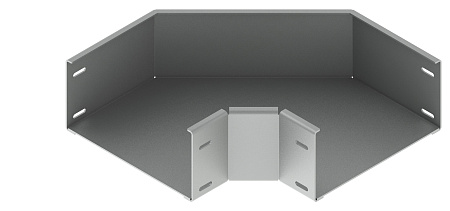 Угол горизонтальный 90° высота борта 120мм.