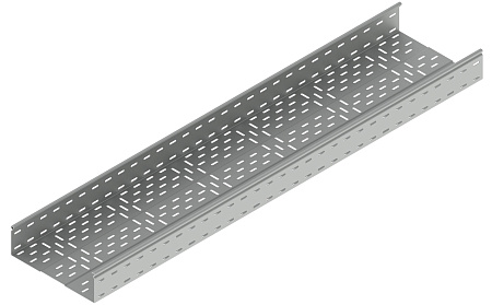 Лоток листовой перфорированный с высотой борта 100мм