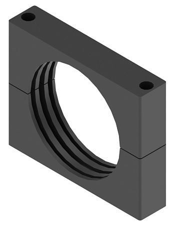 Прижим трубный одиночного крепления, 8 группа