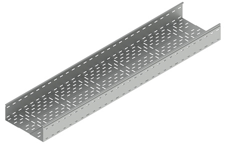 Лоток листовой перфорированный с высотой борта 120мм